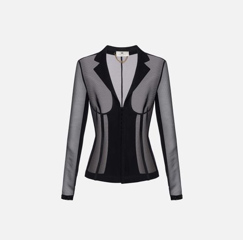 Tulle bustier jacket