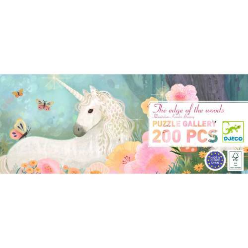 פאזל גלריה 200 חלקים – פנטזיה בקצה היער 