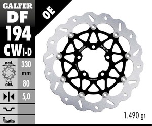 דיסק בלם צף גלפר - GALFER DISC DF194CWD