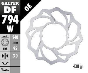 דיסק בלם גלפר - GALFER DISC DF794W