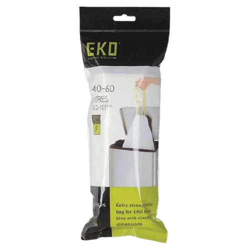 12 שקיות לפחי אשפה 40-60 ליטר EKO EK33706 אקו מארז שקיות לפח 99216-000-15
