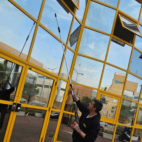 סט מוטות הארכה 1.5 מ' לשטיפה בגובה TARGET | נקה בבטחה | הכל בו לתעשיה