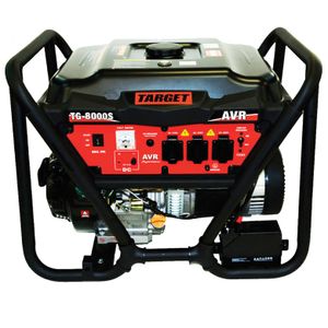 גנרטור בנזין 7KW עם התנעה חשמלית ומצבר - TARGET TG-8000SAVR 230V