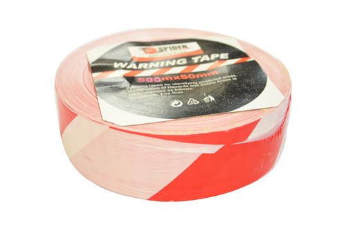 סרט מדידה אדום לבן 