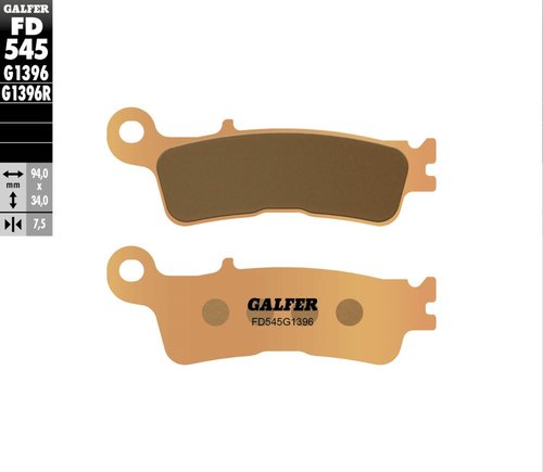 רפידות בלם סינטר גלפר - GALFER PADS SINTER OFF-ROAD FD545G1396