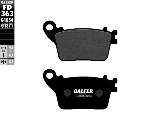 רפידות בלם GALFER Semi Metal FD363G1054 לאופנוע