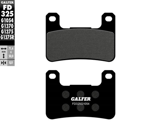 רפידות בלם GALFER Semi Metal FD325G1054 לאופנוע