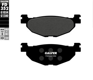 רפידות בלם גלפר - GALFER PADS SEMI METAL FD352G1054