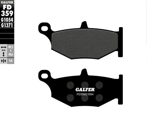 רפידות בלם GALFER Semi Metal FD359G1054 לאופנוע