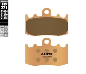 רפידות בלם סינטר גלפר - GALFER PADS SINTER STREET FD271G1370
