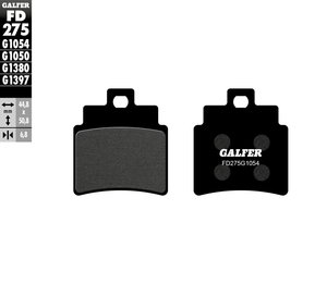 רפידות בלם גלפר - GALFER PADS SEMI METAL FD275G1054