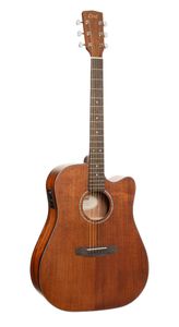 גיטרה אקוסטית מוגברת CORT EARTH60MCE OP CUTAWAY Solid Top