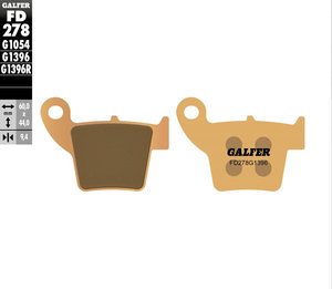 רפידות בלם סינטר גלפר - GALFER PADS SINTER OFF-ROAD FD278G1396