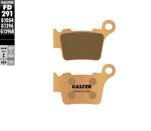 רפידות בלם GALFER Sinter Off-Road FD291G1396 לשטח