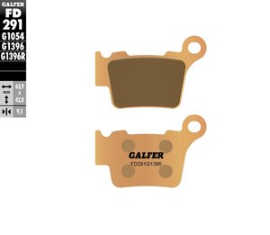 רפידות בלם סינטר גלפר - GALFER PADS SINTER OFF-ROAD FD291G1396