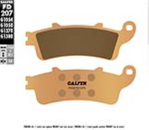 רפידות בלם סינטר גלפר - GALFER PADS SINTER STREET FD207G1370