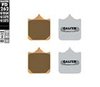רפידות בלם סינטרד גלפר עם בידוד חום - GALFER PADS SINTER SPORT FD262G1375