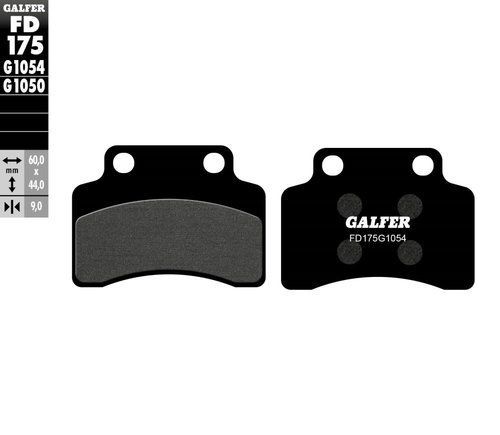 רפידות בלם GALFER Semi Metal FD175G1054 לאופנוע