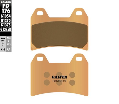 רפידות בלם GALFER Sinter Street FD176G1370 לכביש