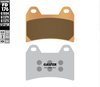 רפידות בלם סינטרד גלפר עם בידוד חום - GALFER PADS SINTER SPORT FD176G1375
