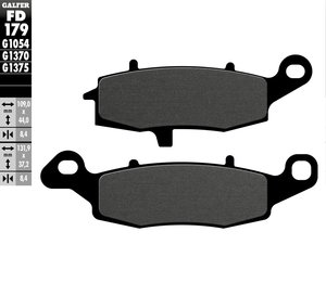 רפידות בלם גלפר - GALFER PADS SEMI METAL FD179G1054