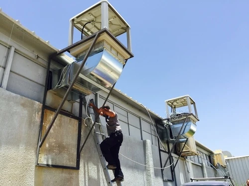 מצנן אוויר תעשייתי קובייה פתח תחתון MrGan