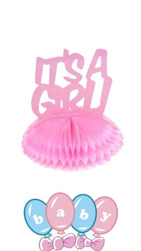 קישוט מרכז שולחן נפתח it’s a girl
