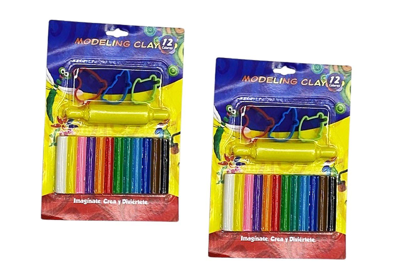 אצבעות פלסטלינה עם מערוך ושבלונות 