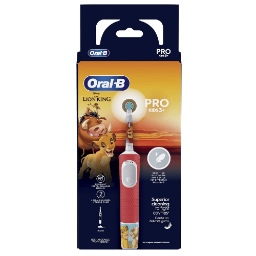 מברשת שיניים חשמלית לילדים מלך האריות Oral-B Vitality Pro Kids D103 