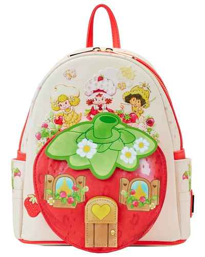 תיק לאונג' פליי - תיק מיני הבית של תותית - Strawberry shortcake house mini BackPack