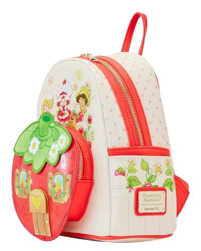 תיק לאונג' פליי - תיק מיני הבית של תותית - Strawberry shortcake house mini BackPack