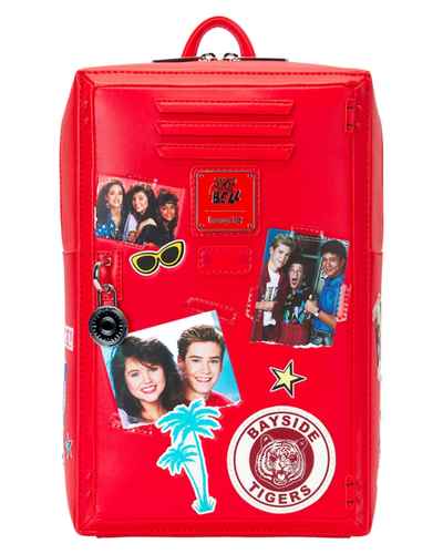 תיק לאונג' פליי - תיק גב בעיצוב לוקר מהצלצול הגואל - Saved by the Bell locker BackPack