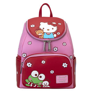 תיק לאונג' פליי - תיק גב מיני בעיצוב של סנריו - Sanrio Hello Kitty color block mini BackPack Loungefly