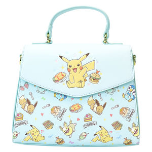 תיק לאונג' פליי - תיק צד בית קפה של פוקימון - Pokemon cafe crossbody bag Loungefly
