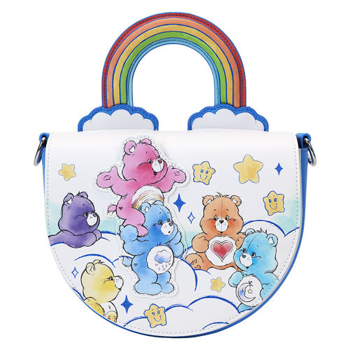 תיק לאונג' פליי - תיק צד של דובוני אכפת לי - Care Bears rainbow handle crossbody bag