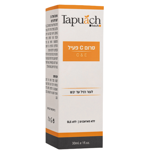 סרום ויטמין C פעיל 30 מ״ל - תפוח | TAPUACH