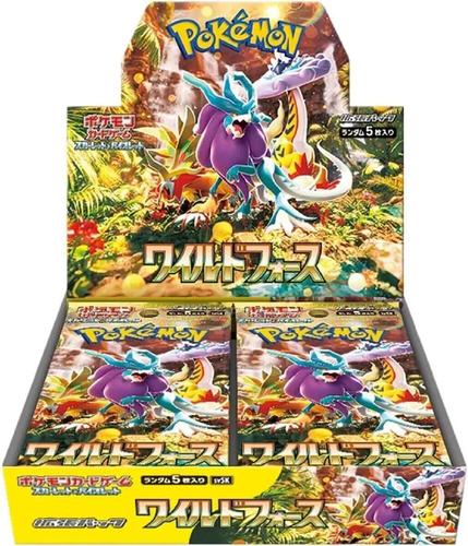 קלפי פוקימון חבילת בוסטר יפנית ווילד פורס Wild Force Booster Box - SV5K: Wild Force (SV5K)