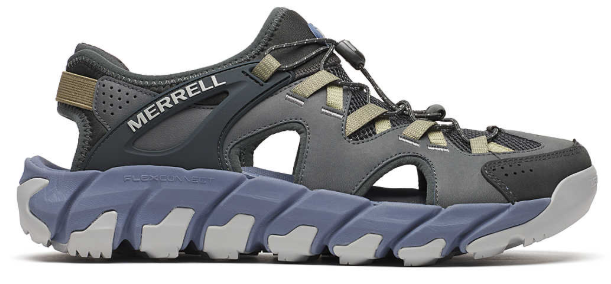 סנדלי הליכה במים לגברים Maipo Explorer Sieve אפור/כחול – Merrell