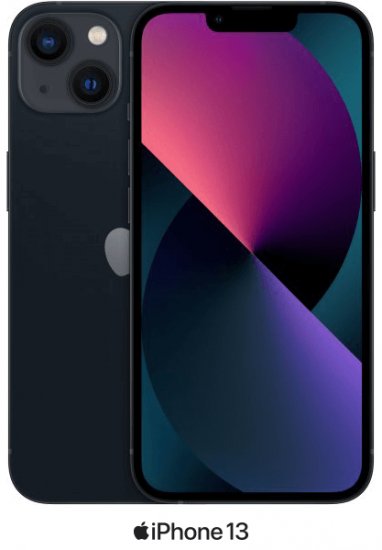 אייפון Apple iPhone 13 512GB בצבע שחור