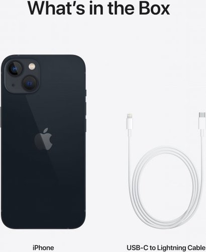אייפון Apple iPhone 13 512GB בצבע שחור