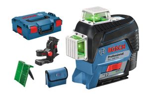 פלס לייזר צלב ירוק BOSCH GLL 3-80 GC