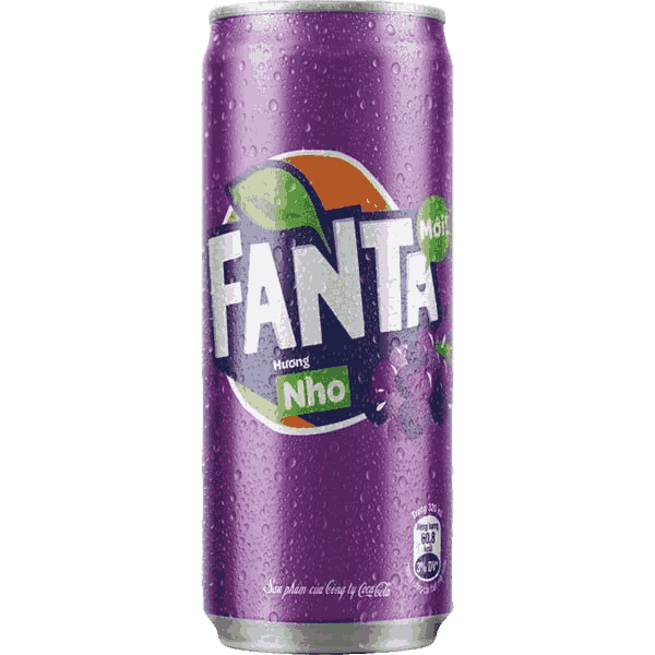 "FANTA" משקה מוגז בטעם ענבים 320 מ"ל 