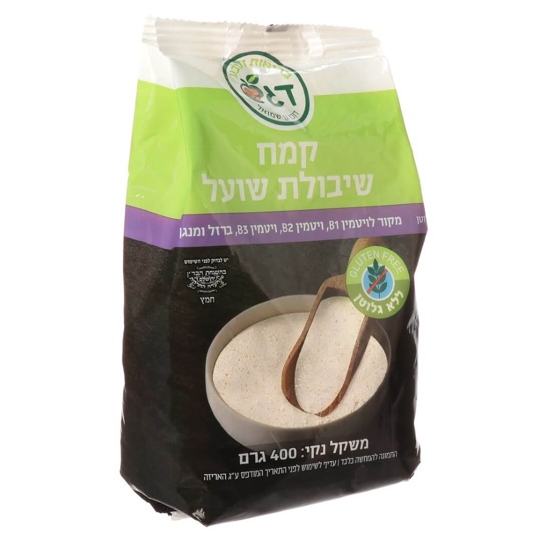 קמח שיבולת שועל ללא גלוטן (400 גרם) - דגש