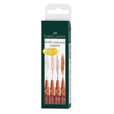 4 Pitt Artist Pen Sanguine FABER CASTELL