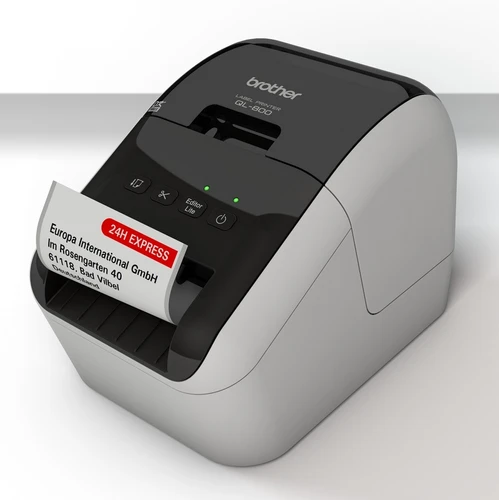 מדפסת מדבקות Brother QL-800 בראדר (בעלת יכולת הדפסה בשחור ואדום)