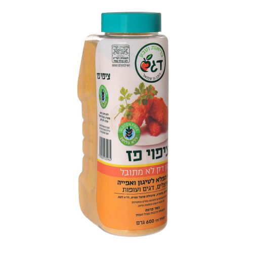 ציפוי פז טחון דק לא מתובל וללא גלוטן (600 גרם) - דגש