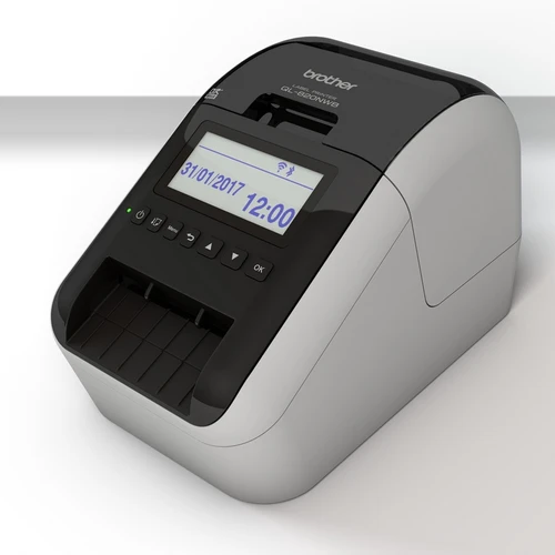 מדפסת מדבקות Brother QL-820NWB בראדר (בעלת יכולת הדפסה בשחור ואדום)