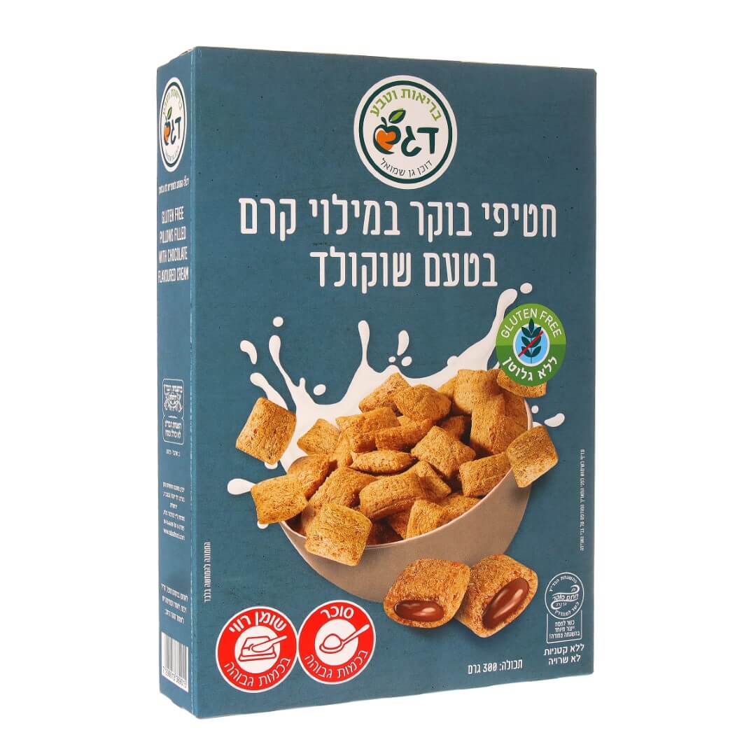 דגני בוקר שוקולד ללא גלוטן (300 גרם) - דגש