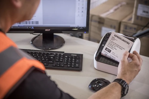 מדפסת מדבקות Brother QL-1110NWB בראדר