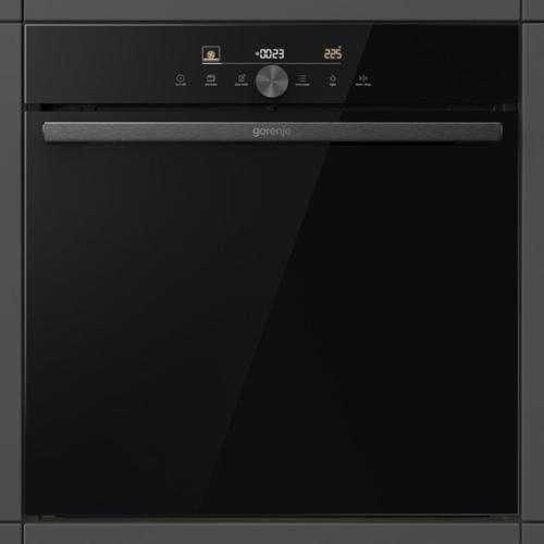 תנור בנוי gorenje בגימור זכוכית שחורה 60 ס"מ BLACK BOS6747A05DG